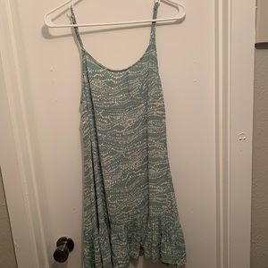 Urban outfitters blue flowy dress